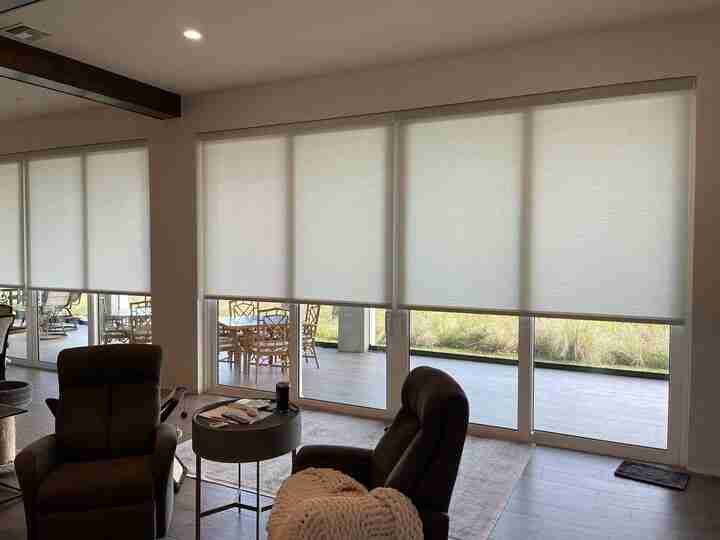 Modern Roller Shades near me for privacy and improved sleep